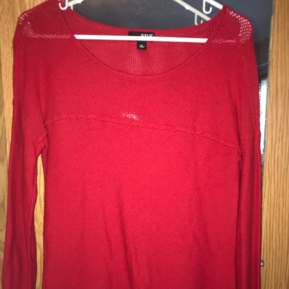 Red sweater